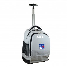 Рюкзак на колесах New York Rangers MOJO 19 Personalized Premium - Gray