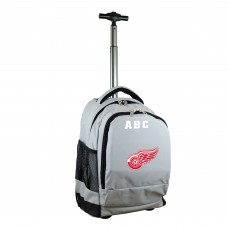 Рюкзак на колесах Detroit Red Wings MOJO 19 Personalized Premium - Gray