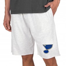 Шорты St. Louis Blues Concepts Sport Mainstream Terry - Oatmeal