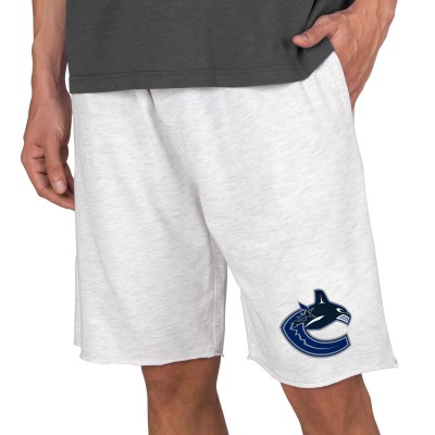 Шорты Vancouver Canucks Concepts Sport Mainstream Terry - Oatmeal