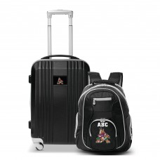 Arizona Coyotes MOJO Personalized Premium 2-Piece Backpack & Carry-On Set