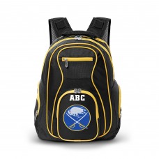 Buffalo Sabres MOJO Personalized Premium Color Trim Backpack - Black