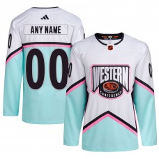 adidas 2023 NHL All-Star Game Western Conference Custom Jersey - White