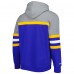 Толстовка St. Louis Blues Mitchell & Ness Head Coach - Blue/Heather Gray