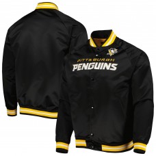 Куртка Pittsburgh Penguins Mitchell & Ness Satin - Black