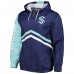 Seattle Kraken Mitchell & Ness Undeniable Full-Zip Windbreaker - Deep Sea Blue