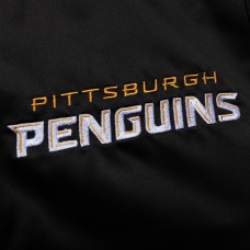 Куртка Pittsburgh Penguins Mitchell & Ness Heavyweight Satin - Black