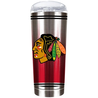 Именной стакан Chicago Blackhawks Team Logo 18oz. Roadie