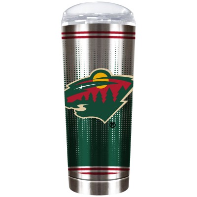 Minnesota Wild Team Logo 18oz. Personalized Roadie Tumbler