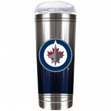 Winnipeg Jets Team Logo 18oz. Personalized Roadie Tumbler