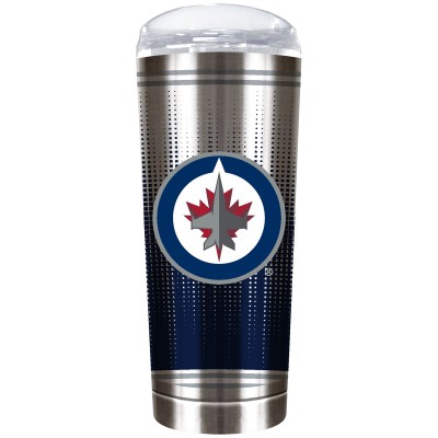 Winnipeg Jets Team Logo 18oz. Personalized Roadie Tumbler