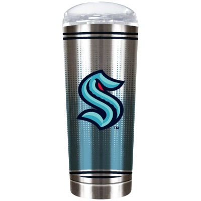 Seattle Kraken Team Logo 18oz. Personalized Roadie Tumbler