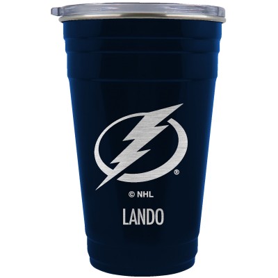 Именной стакан Tampa Bay Lightning Team Logo 22oz.