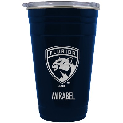 Именной стакан Florida Panthers Team Logo 22oz.