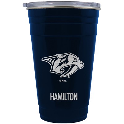 Nashville Predators Team Logo 22oz. Personalized Tailgater Travel Tumbler