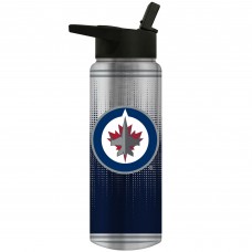 Winnipeg Jets Team Logo 24oz. Personalized Jr. Thirst Water Bottle