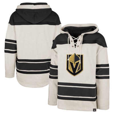 Толстовка Vegas Golden Knights 47 Rockaway Lace-Up - Oatmeal