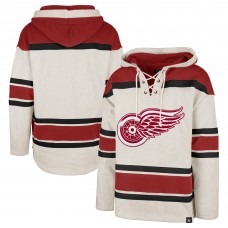 Толстовка Detroit Red Wings 47 Rockaway Lace-Up - Oatmeal