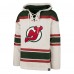 New Jersey Devils 47 Oatmeal Rockaway Lace-Up Pullover Hoodie