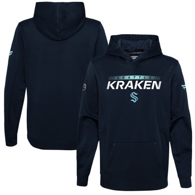 Толстовка Seattle Kraken Youth Authentic Pro - Deep Sea Blue