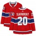 Autographed Montreal Canadiens Juraj Slafkovsky Fanatics Authentic Red Adidas Authentic Jersey