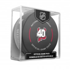 New Jersey Devils Inglasco 2022-23 Season Official Game Puck