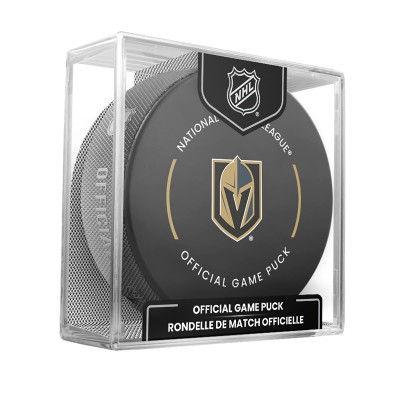 Vegas Golden Knights Inglasco 2022-23 Season Official Game Puck