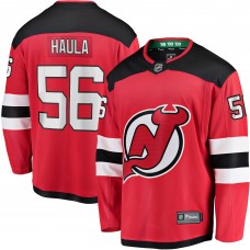 Erik Haula New Jersey Devils Home Breakaway Player Jersey - Red