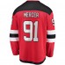 Игровая джерси Dawson Mercer New Devils Home Breakaway - Red