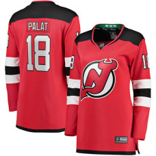 Женская джерси New Devils Ondrej Palat Fanatics Red Home Breakaway