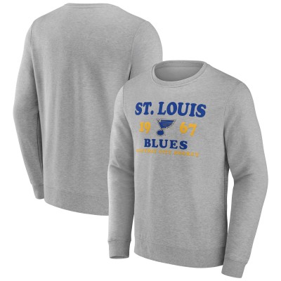 Кофта St. Louis Blues Fierce Competitor - Heather Charcoal