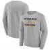 Кофта Pittsburgh Penguins Fierce Competitor - Heather Charcoal