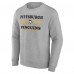 Кофта Pittsburgh Penguins Fierce Competitor - Heather Charcoal