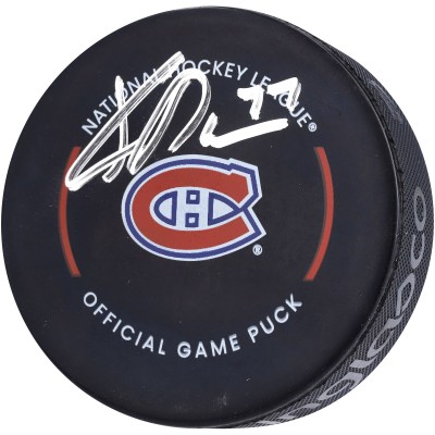 Шайба с автографом Kirby Dach Montreal Canadiens Fanatics Authentic Official