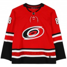 Игровая джерси Brent Burns Carolina Hurricanes Autographed Fanatics Authentic Red Adidas Authentic