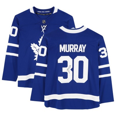 Игровая джерси Matt Murray Toronto Maple Leafs Autographed Fanatics Authentic Blue Fanatics Breakaway