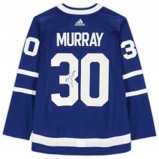 Игровая джерси Matt Murray Toronto Maple Leafs Autographed Fanatics Authentic Blue Adidas Authentic