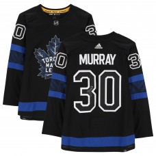 Игровая джерси Matt Murray Toronto Maple Leafs Autographed Fanatics Authentic Black Alternate Adidas Authentic