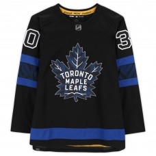 Игровая джерси Matt Murray Toronto Maple Leafs Autographed Fanatics Authentic Black Alternate Adidas Authentic