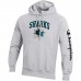 Толстовка San Jose Sharks Champion Reverse Weave - Heather Gray