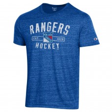 New York Rangers Champion Tri-Blend T-Shirt - Heather Royal