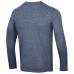 Seattle Kraken Champion Heather Navy Tri-Blend Long Sleeve T-Shirt