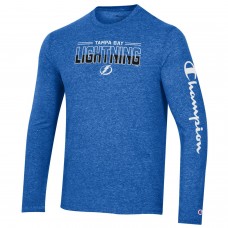 Tampa Bay Lightning Champion Tri-Blend Long Sleeve T-Shirt - Heather Royal