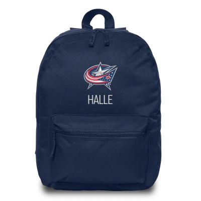 Именной рюкзак Columbus Blue Jackets - Navy