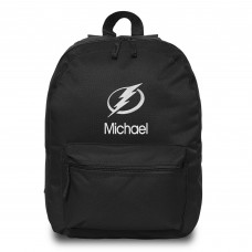 Tampa Bay Lightning Personalized Backpack - Black
