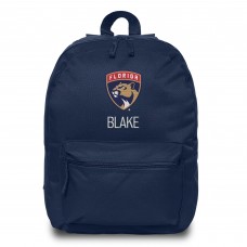 Florida Panthers Personalized Backpack - Navy