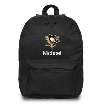 Персонализированный рюкзак Pittsburgh Penguins - Black