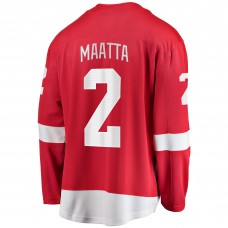 Olli Maatta Detroit Red Wings Home Breakaway Player Jersey - Red