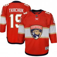 Игровая джерси Youth Florida Panthers Matthew Tkachuk Red Home Premier Player