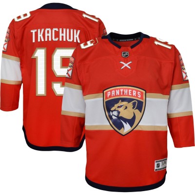Игровая джерси Youth Florida Panthers Matthew Tkachuk Red Home Premier Player